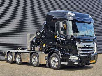 DAF XF 530 8x2 / HMF 9520 K8 / NIEUW!